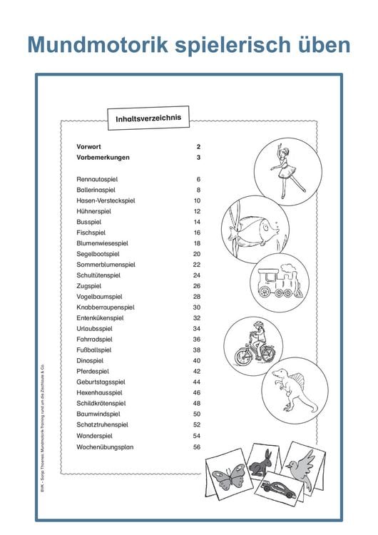 Produktbild: Mundmotorik-Training rund um die Zischlaute und Co