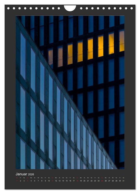 Produktbild: Plakative Architektur (Wandkalender 2026 DIN A4 hoch), CALVENDO Monatskalender