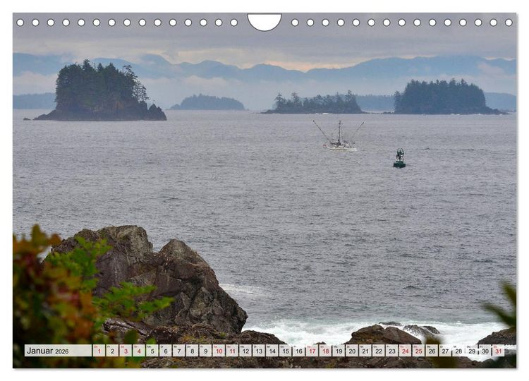 Produktbild: Faszination Vancouver Island (Wandkalender 2026 DIN A4 quer), CALVENDO Monatskalender