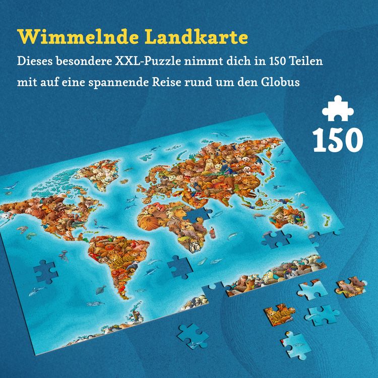 Produktbild: Animaps: Das Puzzle &ndash; 150 Teile.