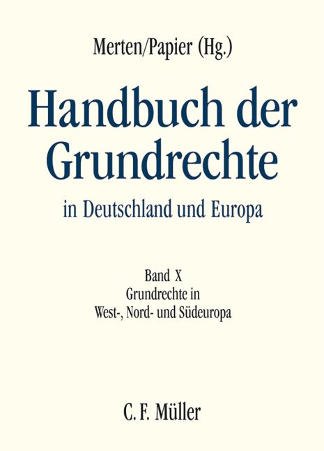 Produktbild: Handbuch der Grundrechte in Deutschland und Europa