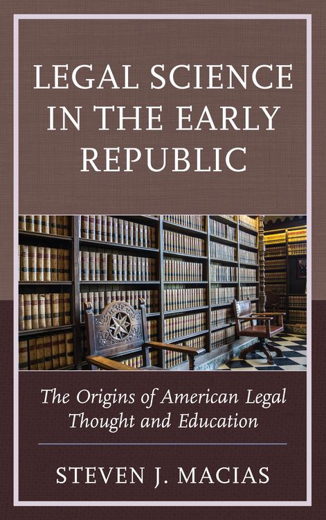 Produktbild: Legal Science in the Early Republic