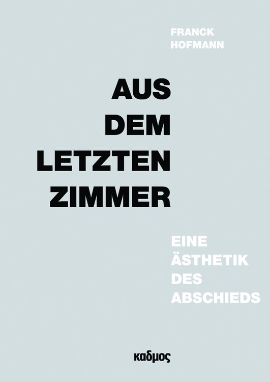 Produktbild: Aus dem letzten Zimmer