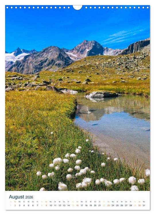 Produktbild: Sommer in &Ouml;sterreich - sonnige Tage in den Bergen (Wandkalender 2026 DIN A3 hoch), CALVENDO Monatskalender