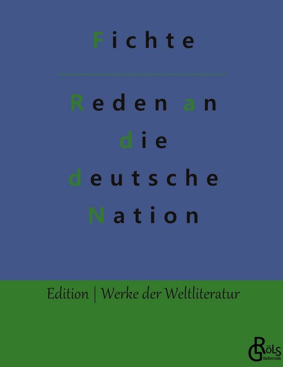 Produktbild: Reden an die deutsche Nation