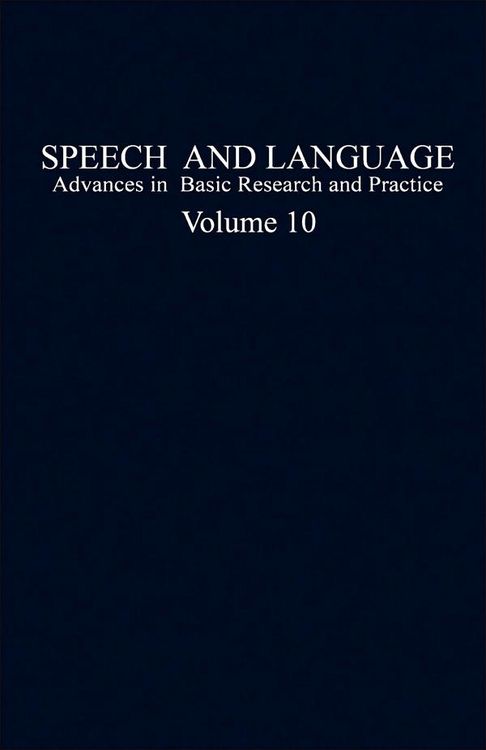 Produktbild: Speech and Language