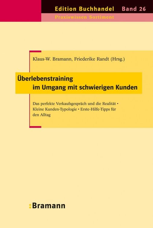 Produktbild: &Uuml;berlebenstraining im Umgang mit schwierigen Kunden