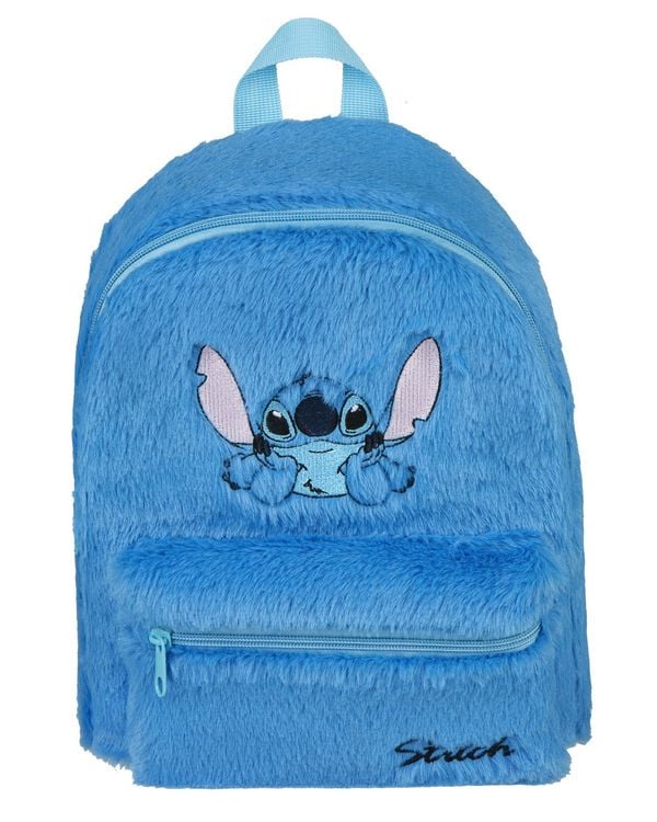 Produktbild: Undercover Rucksack Lilo & Stitch Rucksack aus Pl&uuml;sch mit Vortasche
