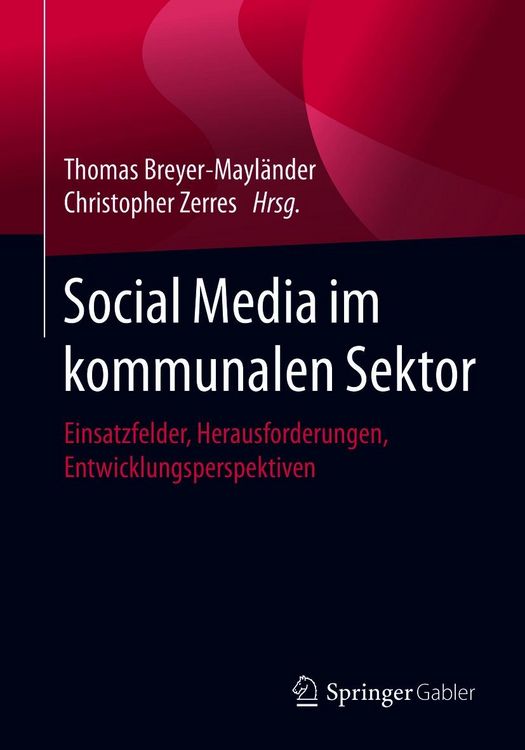 Produktbild: Social Media im kommunalen Sektor
