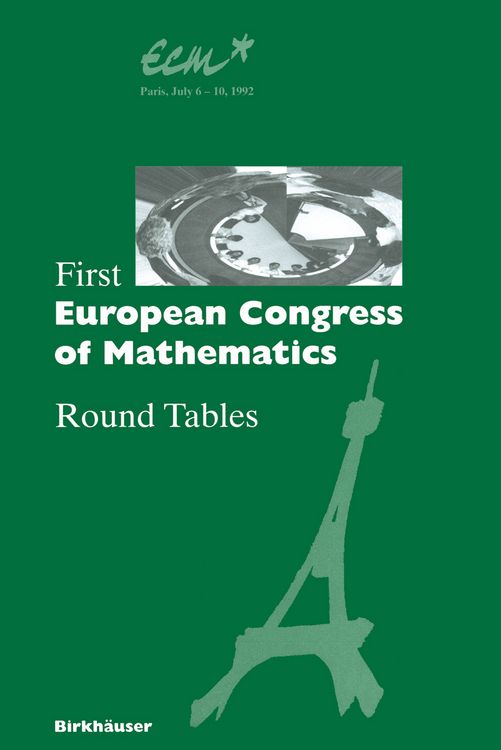 Produktbild: First European Congress of Mathematics