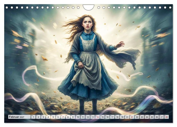 Produktbild: Der Zauberer von Oz &ndash; Die Reise zwischen Welten (Wandkalender 2027 DIN A4 quer), CALVENDO Monatskalender