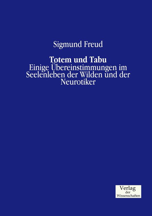 Produktbild: Totem und Tabu