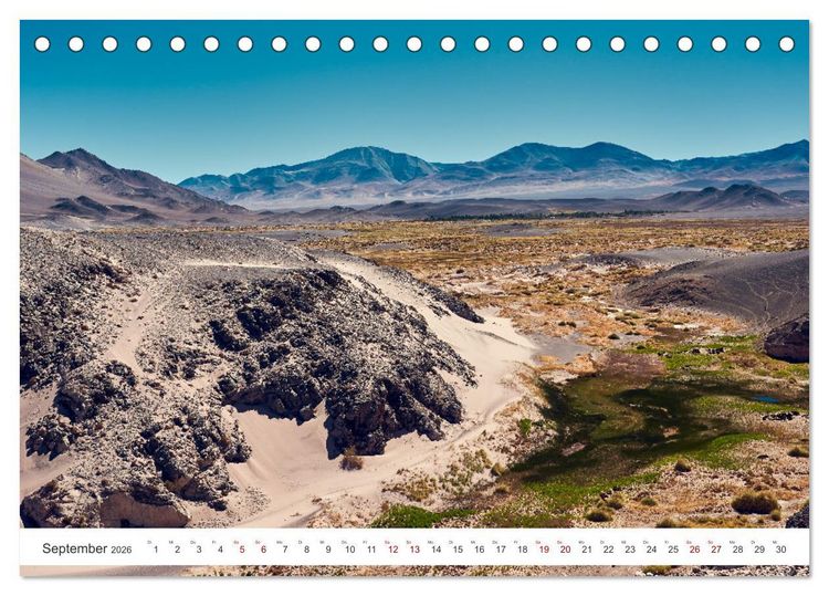 Produktbild: Argentinien - Hinter Weit kommt Weiter (Tischkalender 2026 DIN A5 quer), CALVENDO Monatskalender