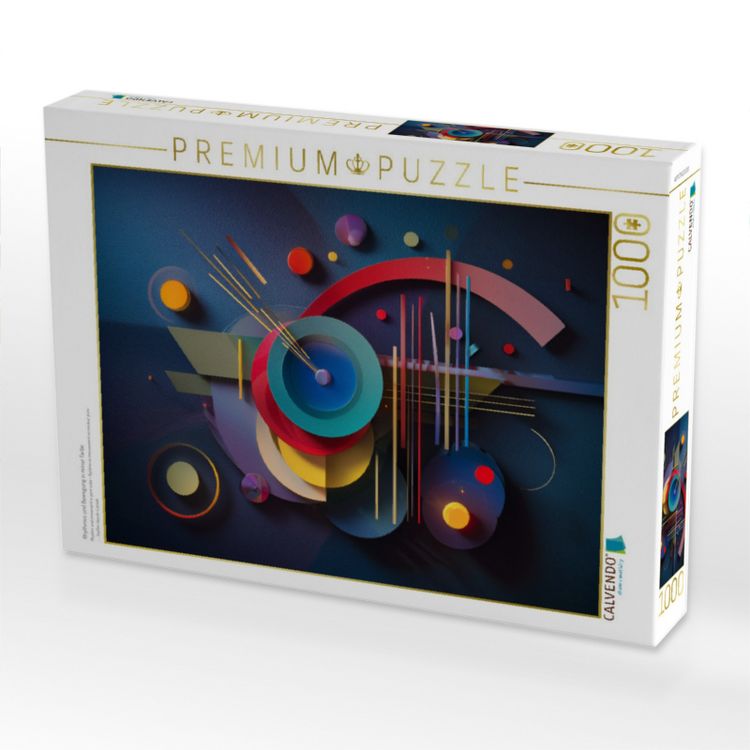 Produktbild: CALVENDO Puzzle Rhythmus und Bewegung in reiner Farbe | 1000 Teile Lege-Gr&ouml;&szlig;e 64x48cm Foto-Puzzle f&uuml;r gl&uuml;ckliche Stunden