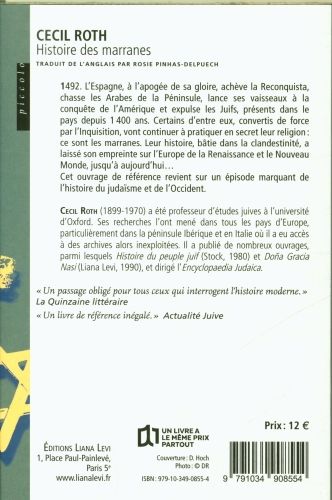 Produktbild: Histoire des marranes