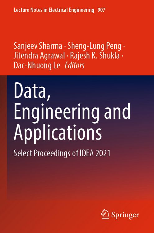 Produktbild: Data, Engineering and Applications