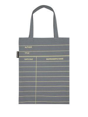 Produktbild: Library Card (Gray) Tote Bag
