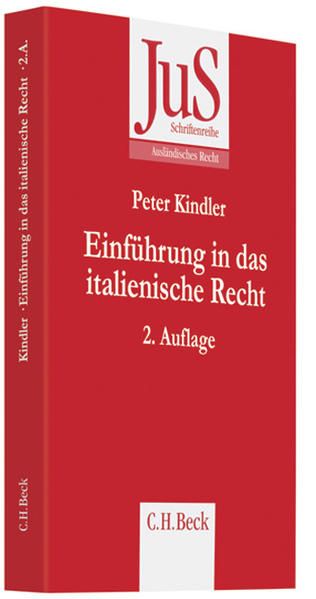 Produktbild: Einf&uuml;hrung in das italienische Recht