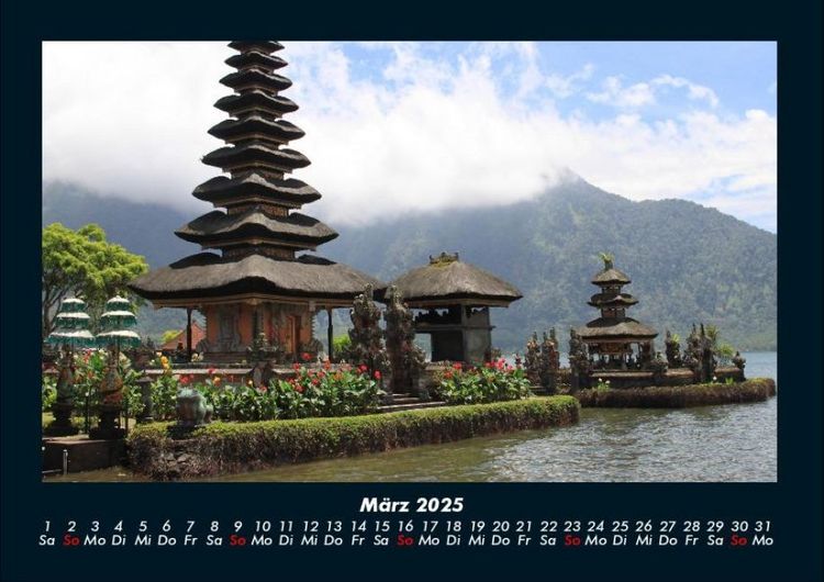 Produktbild: Tempel 2025 Fotokalender DIN A4