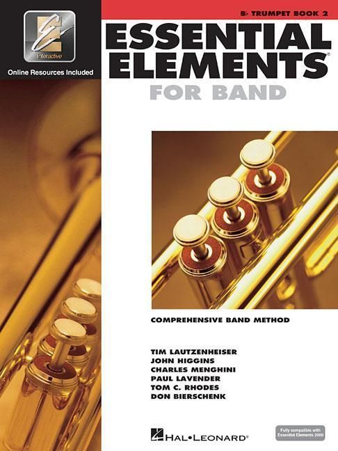 Produktbild: Essential Elements for Band BB Trumpet Book 2 W/Eei Comprehensive Band Method for Beginner Trumpet Players Includes Online Learning and Play-Along Med