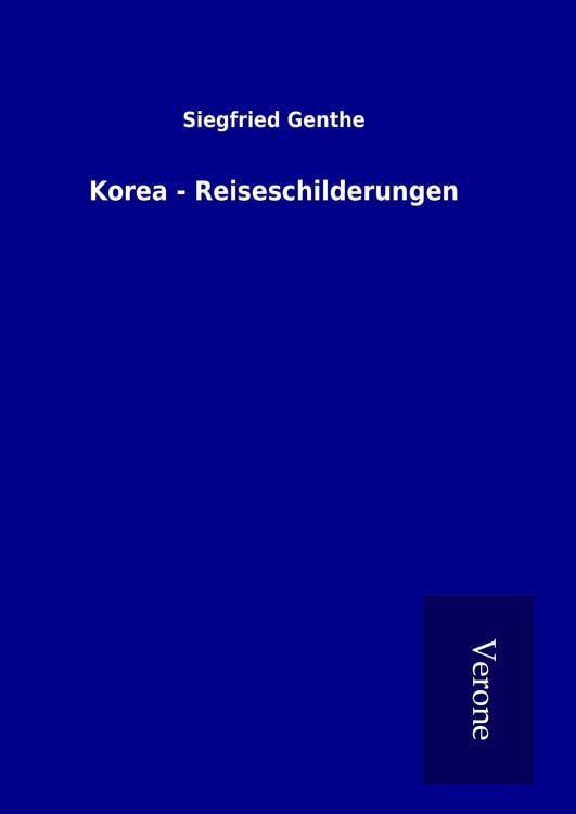 Produktbild: Korea - Reiseschilderungen