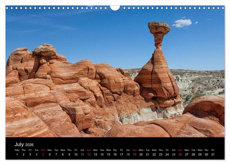 Produktbild: USA Nature Deluxe (Wall Calendar 2026 DIN A3 landscape), CALVENDO 12 Month Wall Calendar