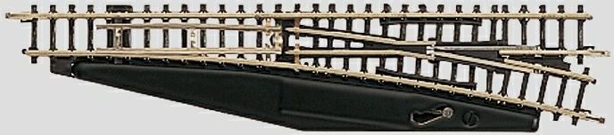 Produktbild: M&auml;rklin 8566 Z miniclub Gleis Weiche, rechts 110mm 13&deg; 490mm 1St.