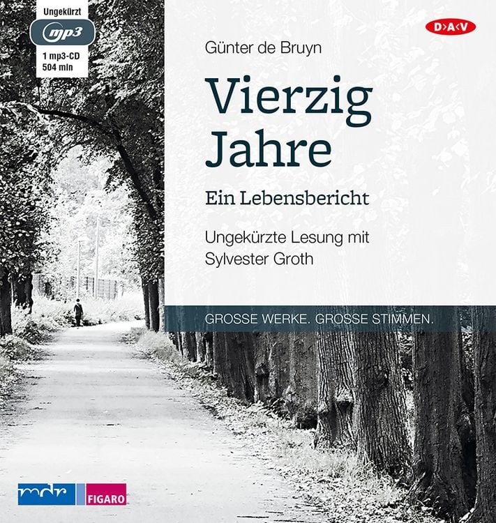 Produktbild: Vierzig Jahre. Ein Lebensbericht