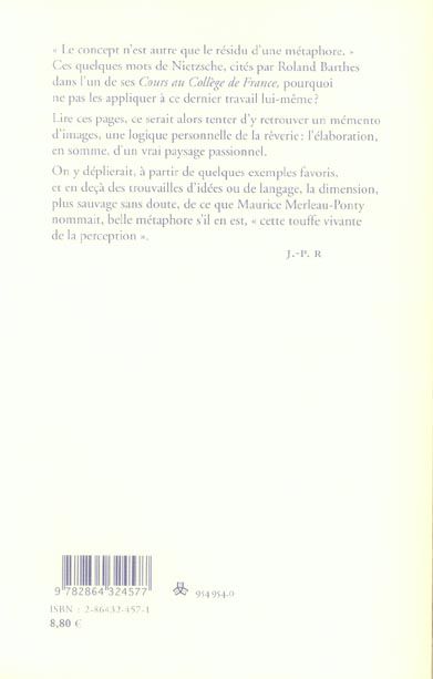 Produktbild: Roland Barthes, dernier paysage