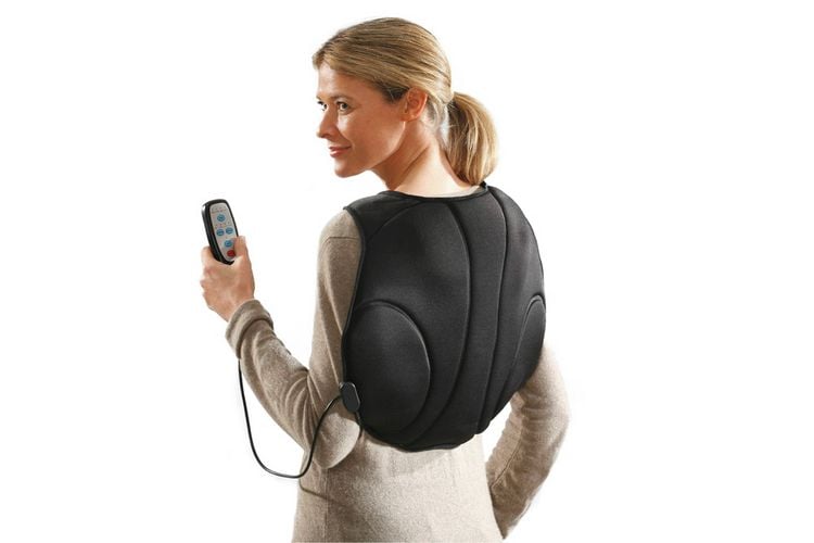 Produktbild: R&uuml;cken- und Nackenmasseur, mobiles R&uuml;cken- & Nackenmassageger&auml;t