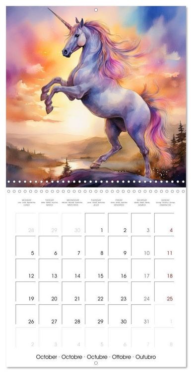 Produktbild: Kohrt, S: Chevaux fabuleux des l&eacute;gendes et des mythes (Calen