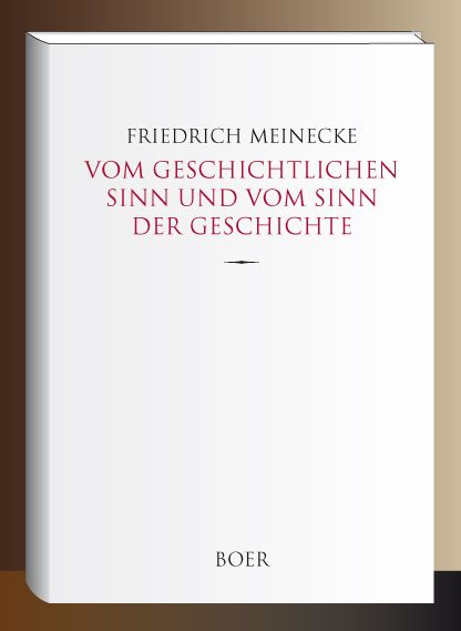 Produktbild: Vom geschichtlichen Sinn und vom Sinn der Geschichte