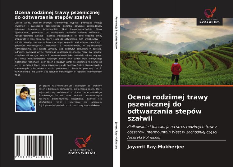 Produktbild: Ocena rodzimej trawy pszenicznej do odtwarzania step&oacute;w sza&iquest;wii