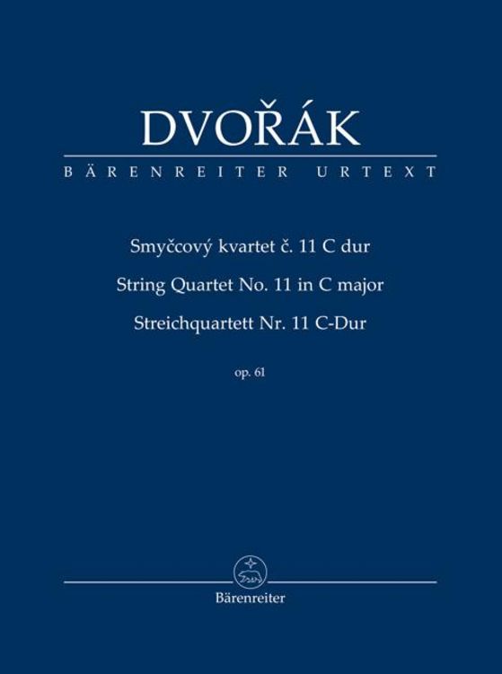 Produktbild: Streichquartett Nr. 11 C-Dur op. 61