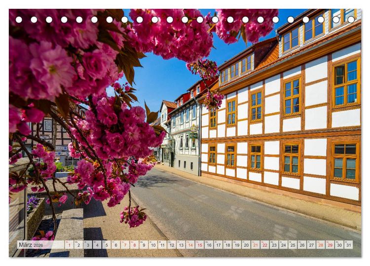 Produktbild: Bad Gandersheim Impressionen (Tischkalender 2026 DIN A5 quer), CALVENDO Monatskalender