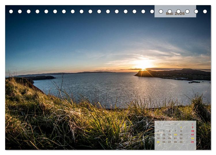 Produktbild: Rauhes Schottland (Tischkalender 2026 DIN A5 quer), CALVENDO Monatskalender