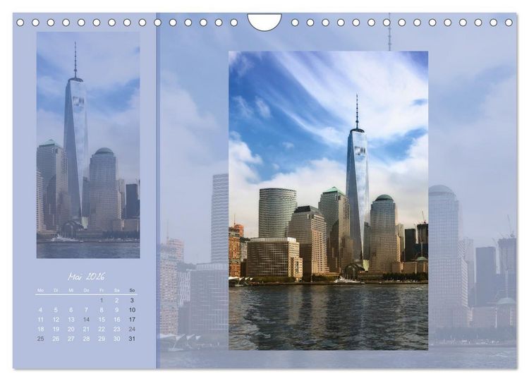 Produktbild: New York - einmal anders (Wandkalender 2026 DIN A4 quer), CALVENDO Monatskalender
