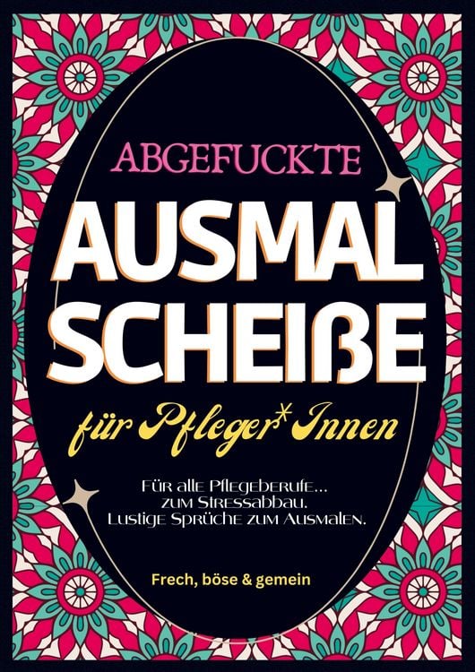 Produktbild: Fluch Malbuch Pflege A4