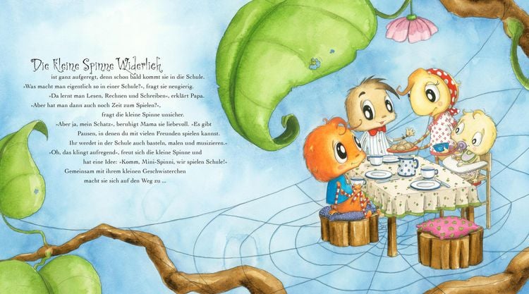 Produktbild: Die kleine Spinne Widerlich - Komm, wir spielen Schule!