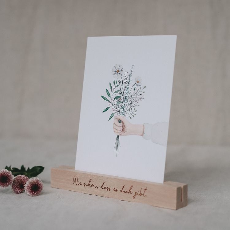 Produktbild: Kartenst&auml;nder 2er Set - 15cm Wie sch&ouml;n