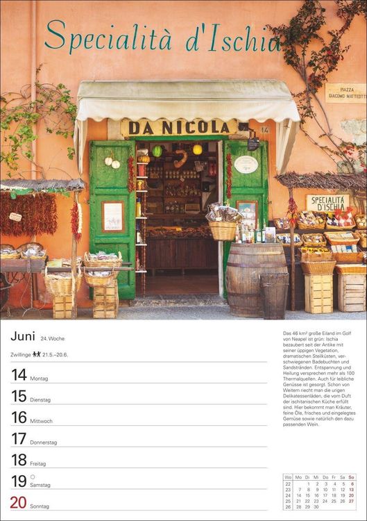 Produktbild: Italien Wochenplaner 2027 - Eine Reise in 53 Bildern