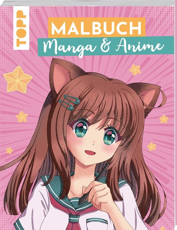 Produktbild: Malbuch Manga & Anime