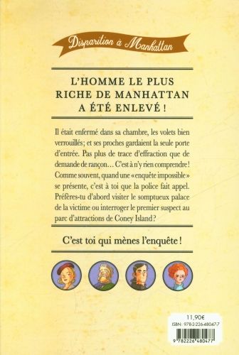 Produktbild: Les enqu&ecirc;tes impossibles. Disparition &agrave; Manhattan