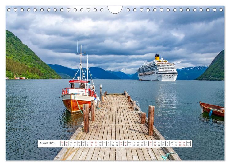 Produktbild: Norwegen - ein traumhaftes Reiseziel (Wandkalender 2026 DIN A4 quer), CALVENDO Monatskalender