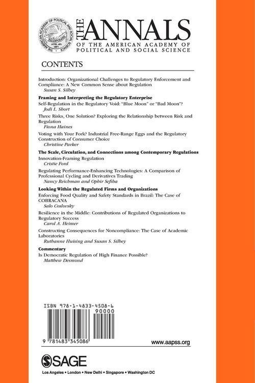 Produktbild: Organizational Challenges to Regulatory Enforcement and Compliance