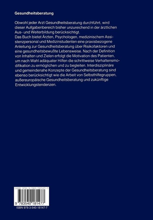 Produktbild: Gesundheitsberatung