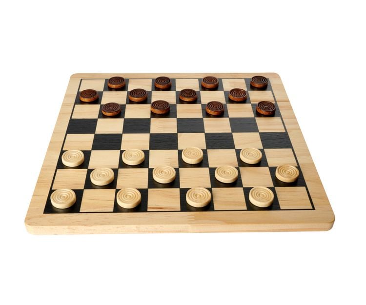 Produktbild: Deluxe Holz - Schach & Dame