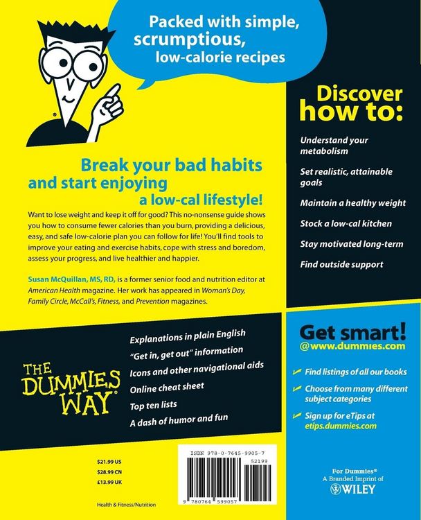 Produktbild: Low-Calorie Dieting for Dummies
