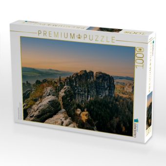 Produktbild: CALVENDO Puzzle Schrammsteinaussicht | 1000 Teile Lege-Gr&ouml;&szlig;e 64x48cm Foto-Puzzle f&uuml;r gl&uuml;ckliche Stunden