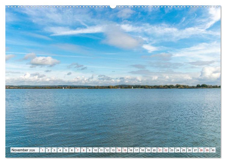 Produktbild: Unser Altm&uuml;hlsee (Wandkalender 2026 DIN A2 quer), CALVENDO Monatskalender